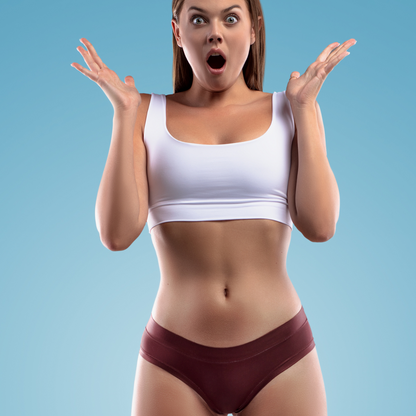 Memème Women’s Ultra-Comfortable 7 DAYS - Choco - Panties | Original Prints, Unique Designs | Breathable Cotton Crotch, Stretchy Fit, Soft Flat Seams, No Elastic Bands | Two Styles: Slip/Brief and Thong | Everyday Use